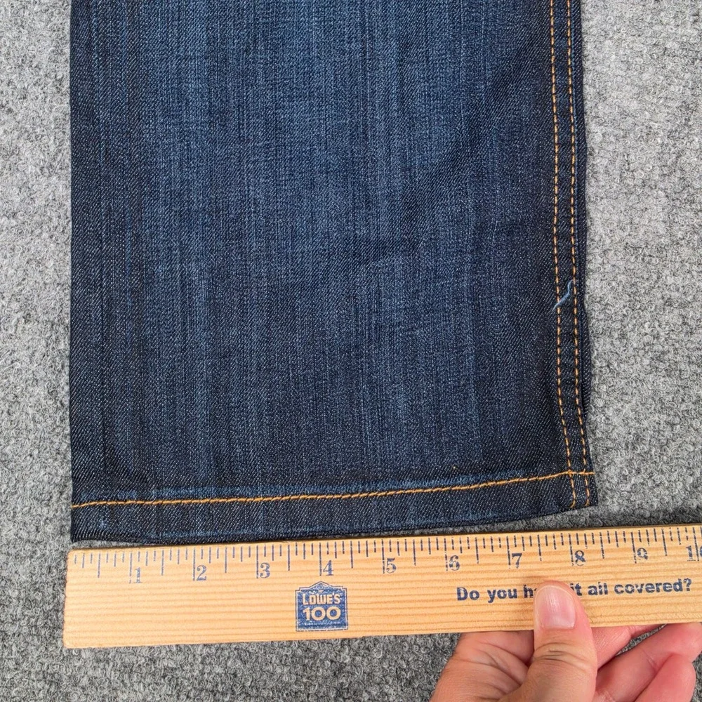 Levi's 514 Straight Fit Jeans Men 34x32 Dark Wash Denim 005140541 NWT